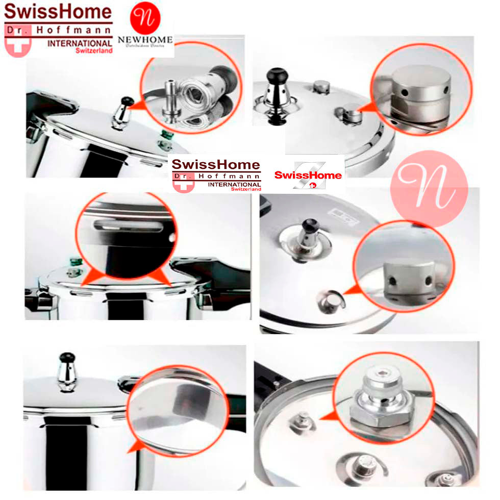 OLLA EXPRESS de 5.5 LITROS EN ACERO INOXIDABLE QUIRÚRGICO + OBSEQUIOS DE LUJO.