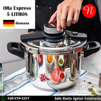 Olla Express de 5 Litros Maison Cook  Alemana
