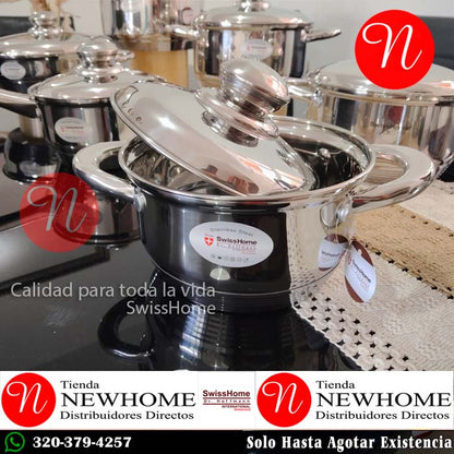 BATERIA  EN ACERO INOXIDABLE QUIRÚRGICO + OBSEQUIOS DE LUJO